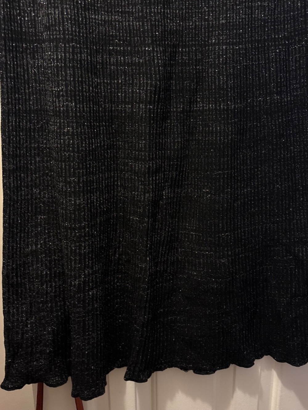 Free People Shine Bright metallic ribbed maxi skirt - Picture 5 of 7
